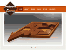 Tablet Screenshot of andersongames.com